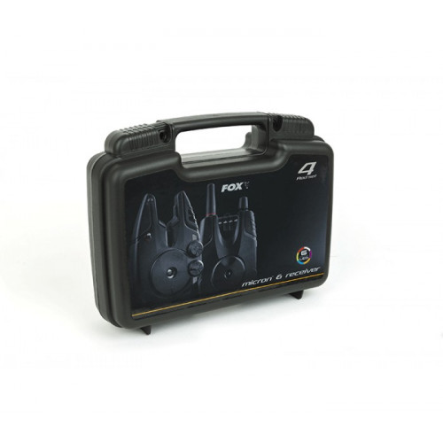 Комплект сигнализатори Fox Micron MX комплект 4 бр. и станция