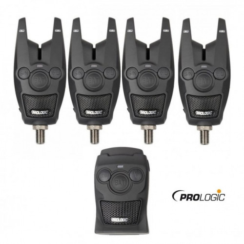 Сигнализатори Prologic BAT 4 + 1 Bite Alarm Blue Set