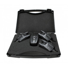 Комплект сигнализатори CarpMax Bandit Remote 3+1