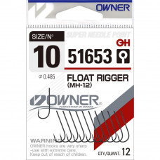 Единични куки Owner Float Rigger