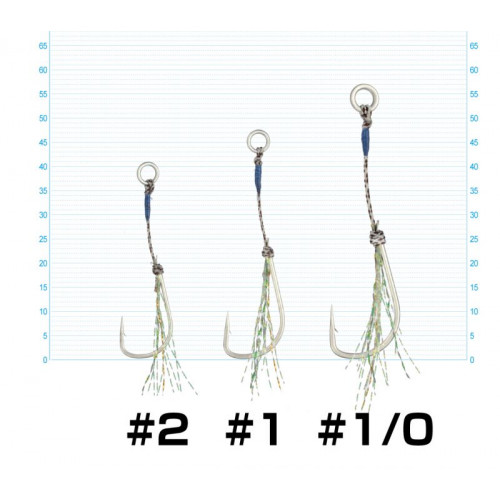 Асист куки Owner Cultiva Light Shore Jigging - WH-01