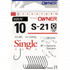 Kуки Owner Single Hook S 21