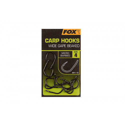 Шаранджийски куки Fox Wide Gape Beaked Carp Hooks