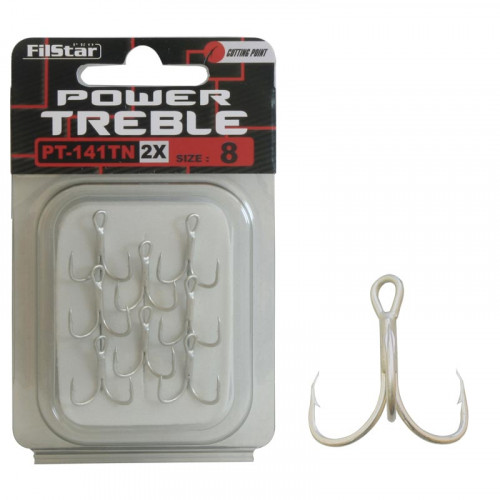 Тройни куки Filstar Power Treble 141TN - 2X
