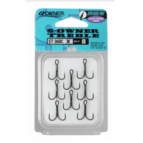 Куки тройни Owner ST-36 BC 