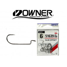 Офсетни куки Owner Slim Offset - 51639