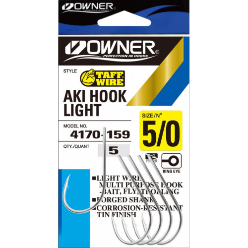 Куки Owner Aki Hook Light - 4170 TIN