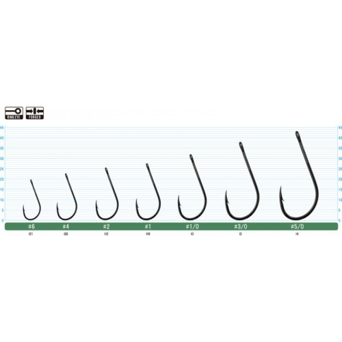 Куки Owner Aki Hook Light - 4170