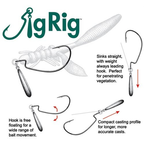 Джиг риг монтаж Owner Jig Rig Tungsten Sinker - 5117