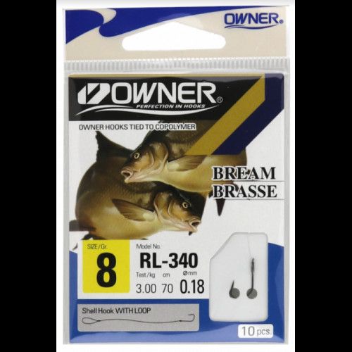 Вързани куки Owner RL - 340