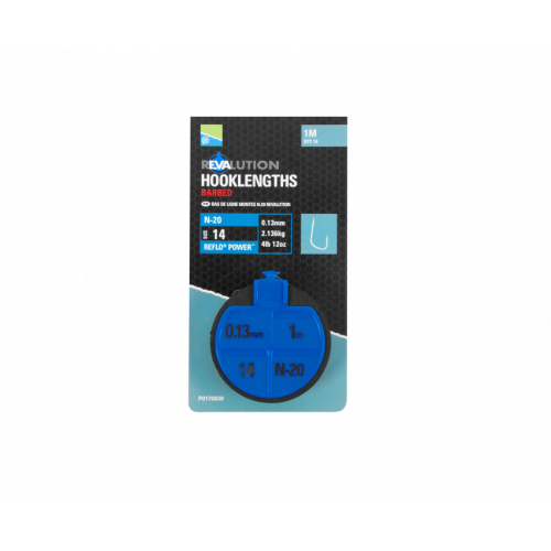  Вързани куки Preston Revalution Hooklengths  N 20