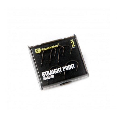 Шаранджийски куки RidgeMonkey RM Tec Straight Point Hooks