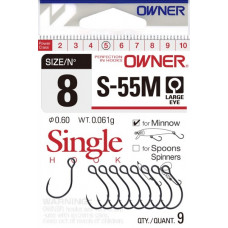 Куки Owner Single Hook S 55M