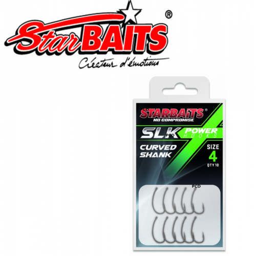 Шаранджийски куки Starbaits Power+ SLK Curved Shank