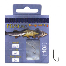 Вързани куки Filstar Snelled Hooks 225N