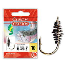 Вързани куки с пружинка за паста Quantum Crypton