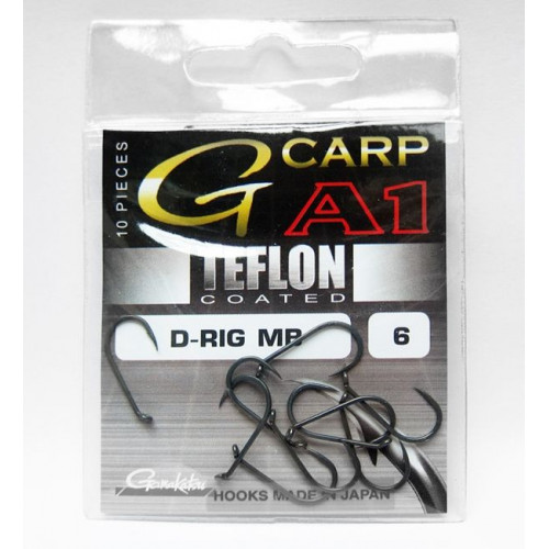 Куки Gamakatsu G-Carp D-Rig A1 Teflon