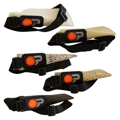 Двоен кожен калпачок с ластик Point