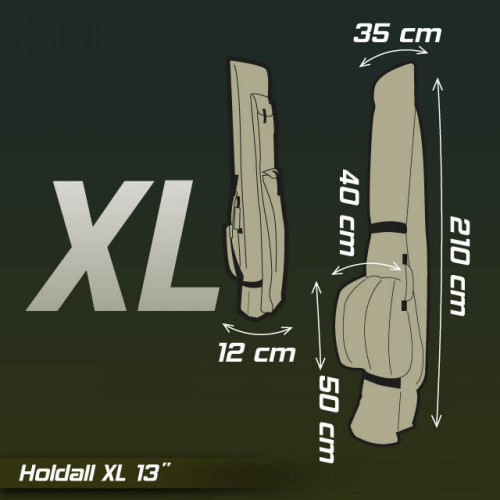 Калъф за шаранджийски въдици Starbaits XL Holdall 4 Rods 13FT