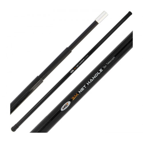 Телескопична дръжка за кеп NGT 3M 3PC Fibreglass Net Handle