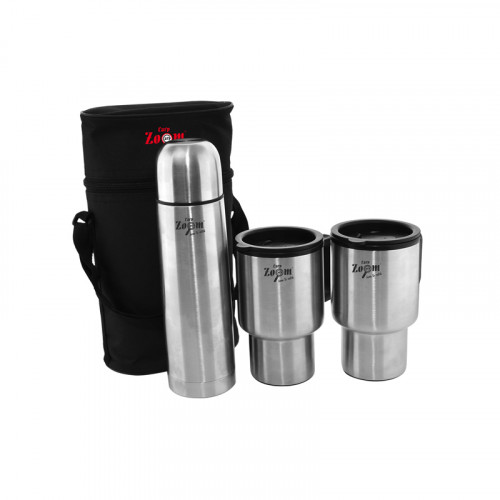 Комплект термос и чаши CZ ThermoBottle & Mug Set, 3 pcs