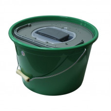 Кофа за жива стръв 25 литра кръгла+помпа Plastilys
