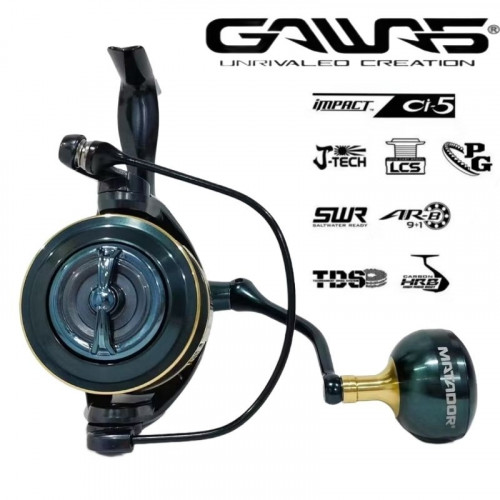 Макара преден аванс Gawas Bullgaty CI - 5 5000SW