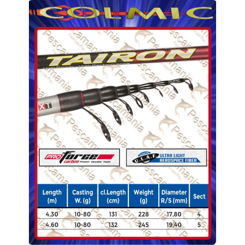 Телемач Colmic Tairon