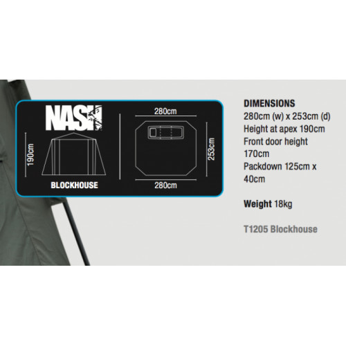 Шатра Nash Blockhouse 2022