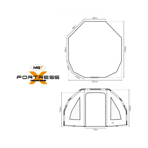 Палатка Ngt 2 Man Fortress Bivvy