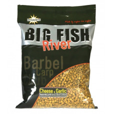 Пелети Dynamite Baits Big Fish River Cheese and Garlic Pelets 4, 6, 8 мм Пелети Dynamite Baits Big Fish River Cheese and Garlic Pelets 4, 6, 8 мм