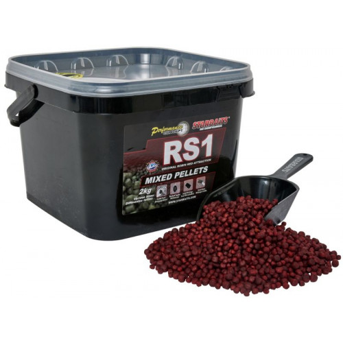 Пелети Starbaits Mixed Pellets RS1 2 кг