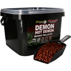 Пелети StarBaits Hot Demon Mixed Pellets 2 кг Пелети StarBaits Hot Demon Mixed Pellets 2 кг