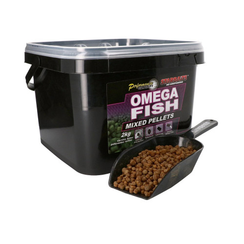 Пелети Starbaits Omega Fish Mixed Pellets 2 кг