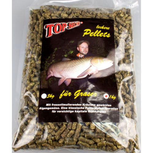 Пелети за амур Top Secret Grasskarpfen 8мм