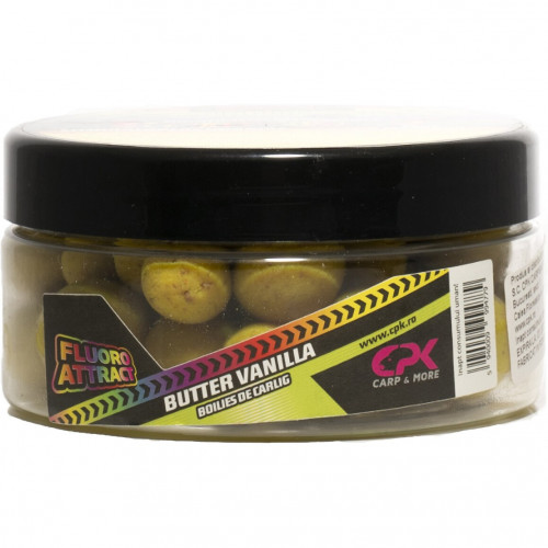 Протеинови топчета  CPK Fluoro Attract 16/20 мм - Ванилия