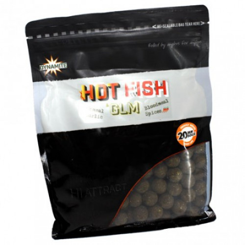 Протеинови топчета Dinamite Baits Hot Fish & GLM