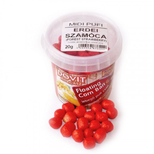 Плуваща стръв Dovit Mini Pufi - Wild Strawberries