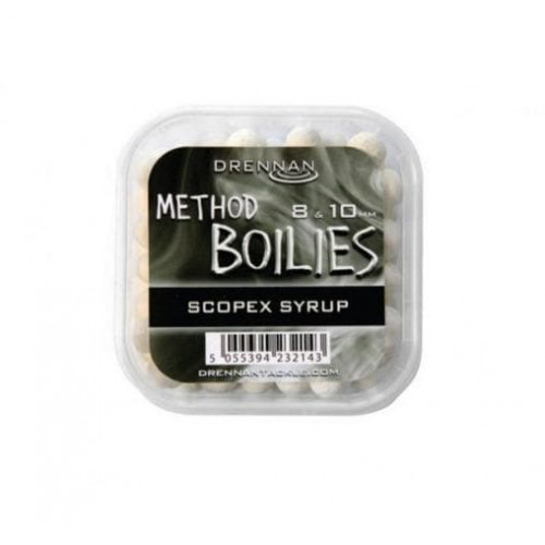 Топчета за метод фидер Drennan Method Boilies Scopex Syrup