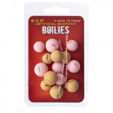 Плуващи топчета ESP Boilies - Brown & Red Fishmeal