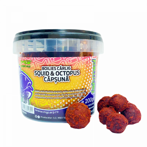 Протеинови топчета в дип Mg Special Carp  Squid & Octopus Capsuna