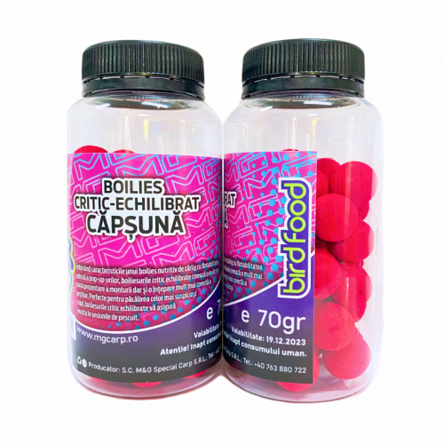 Критично балансирани протеинови топчета MG Special Carp Strawberry