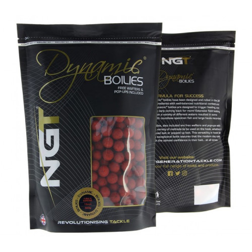 Протеинови топчета NGT Dynamic Boilies Tuna & Sardine 15 мм