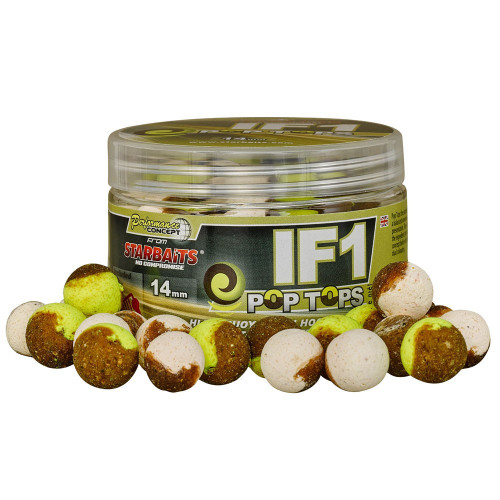 Трицветни плуващи топчета Starbaits Performance Concept IF1 Pop Tops