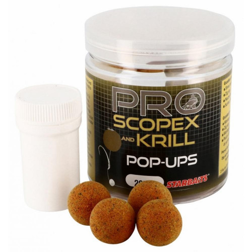 Плуващи топчета Starbaits Probiotic Scopex Krill Pop Up