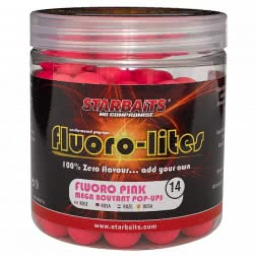 Плуващи топчета без аромат Starbaits Fluoro Lites Pop Up