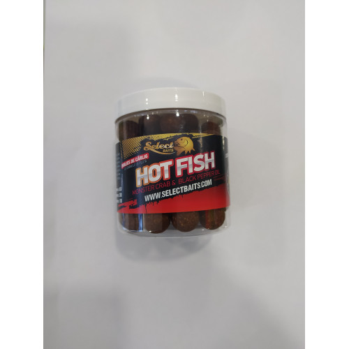 Протеинови топчета Select Baits Hot Fish 15 мм