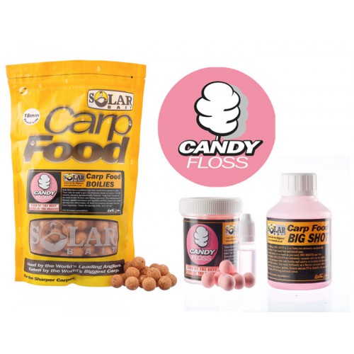 Протеинови топчета захарен памук Solar Candy Floss Shelf-Life