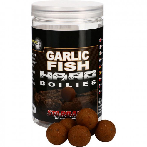 Протеинови топчета за стръв StarBaits Garlic Fish Hard Boilies