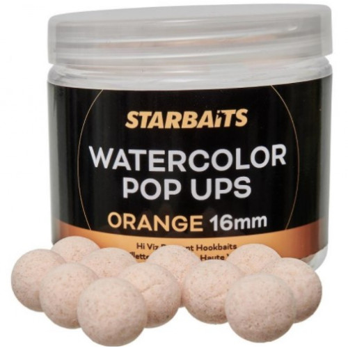 Плуващи топчета Starbaits Watercolor POP-UPS Orange